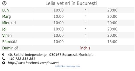 programul de lucru Medoral S.R.L. Suceava, tel. +40 745 251 305